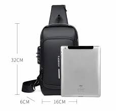 Multi function Anti-Theft USB Charging Cross body Shoulder Bag | Stylish, Secure, and Ready for Adventures